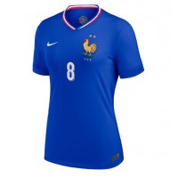 Camisa de time de futebol França Aurelien Tchouameni #8 Replicas 1º Equipamento Feminina Europeu 2024 Manga Curta